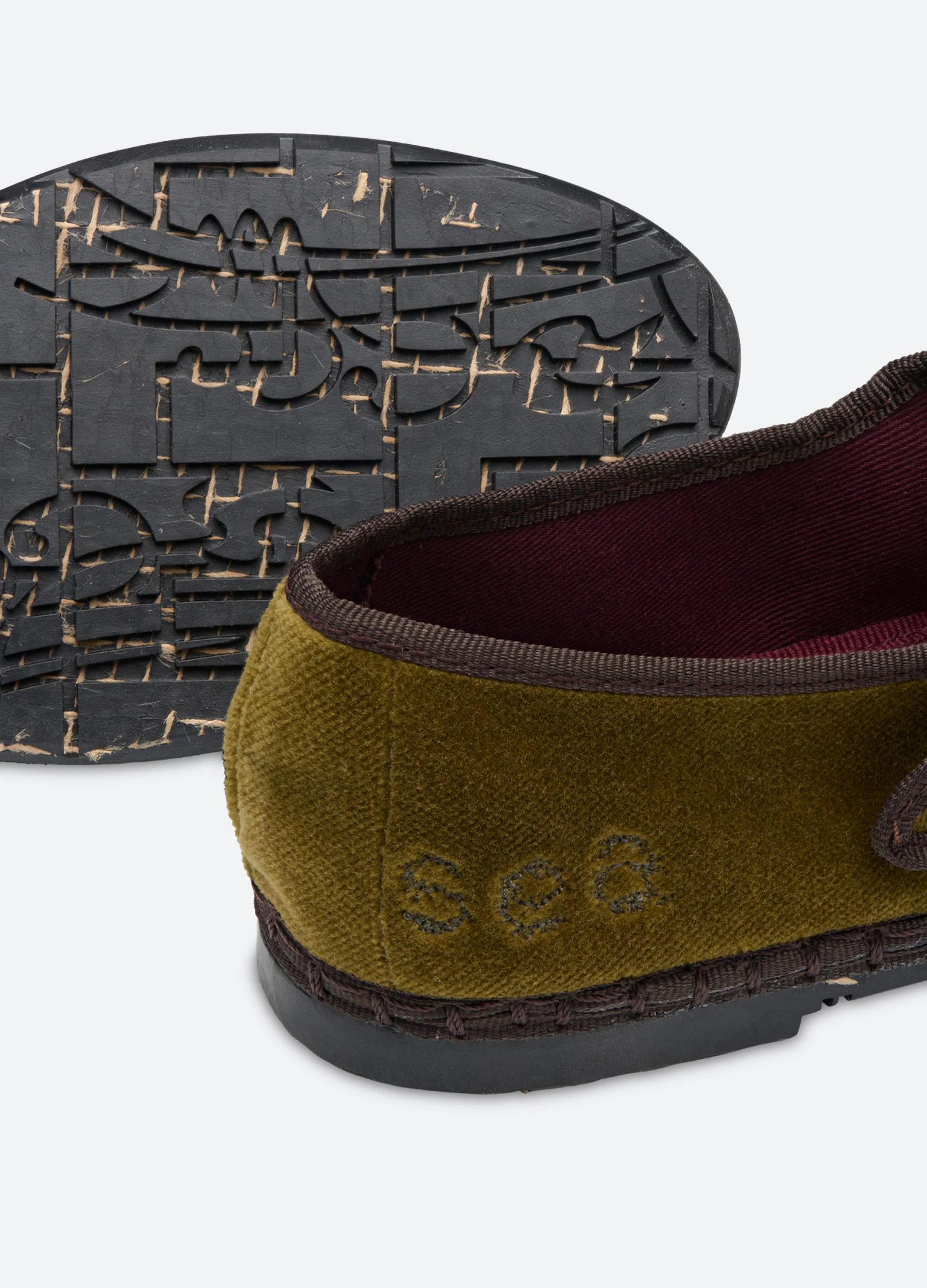 Velvet Mary Jane Flats - Image 8